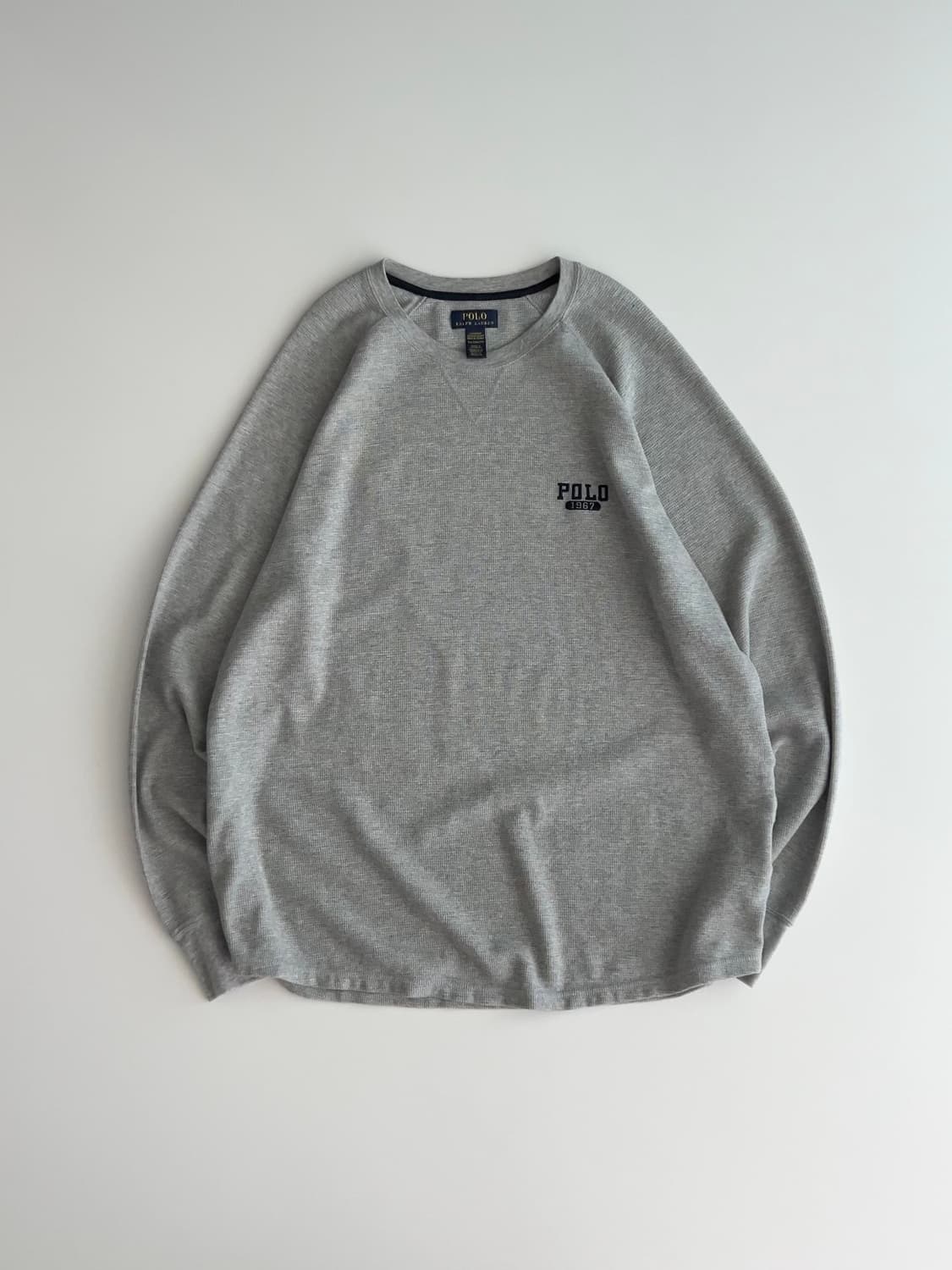 폴로 랄프로렌 와플 롱슬리브 2XL 상품이미지1