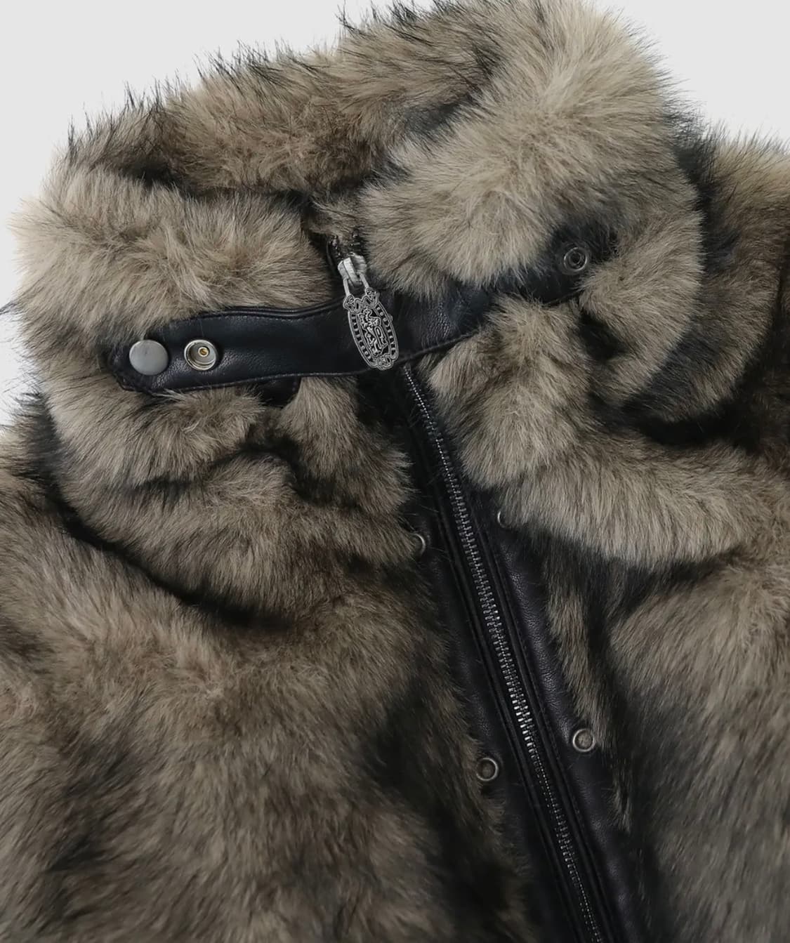 배드블러드 바이퍼81 하이넥 퍼 자켓 S (새상품) 상품이미지3