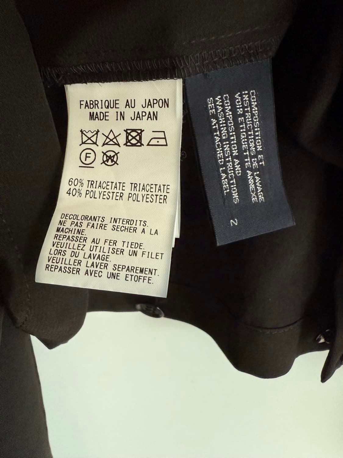 트리아세테이트 셔츠 상품이미지6