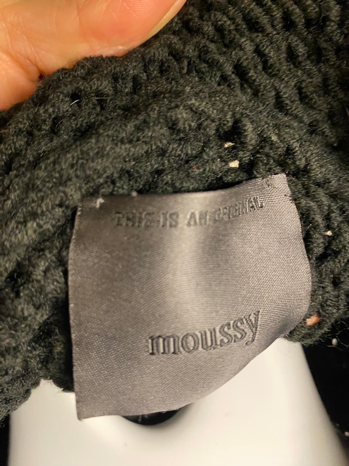 MOUSSY 케이블 니트 가디건 상품이미지9