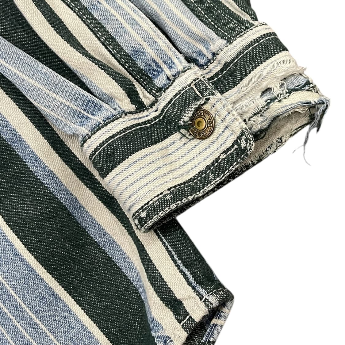 90s 리바이스 스트라이프 데님셔츠 상품이미지6