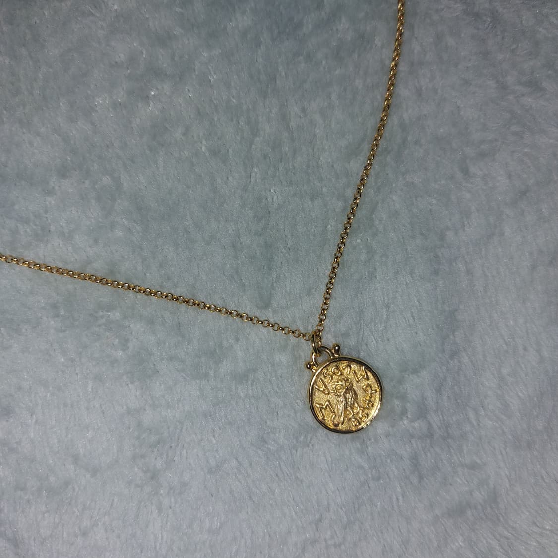 리버시블 부엉이 동전 목걸이 오리엔탈 히피 보헤미안 상품이미지1