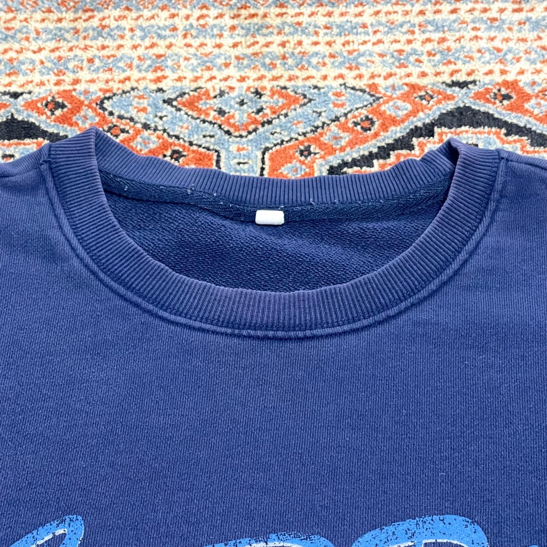 탐스 카르페디엠 프린팅 네이비 맨투맨 티셔츠 남성L 상품이미지4