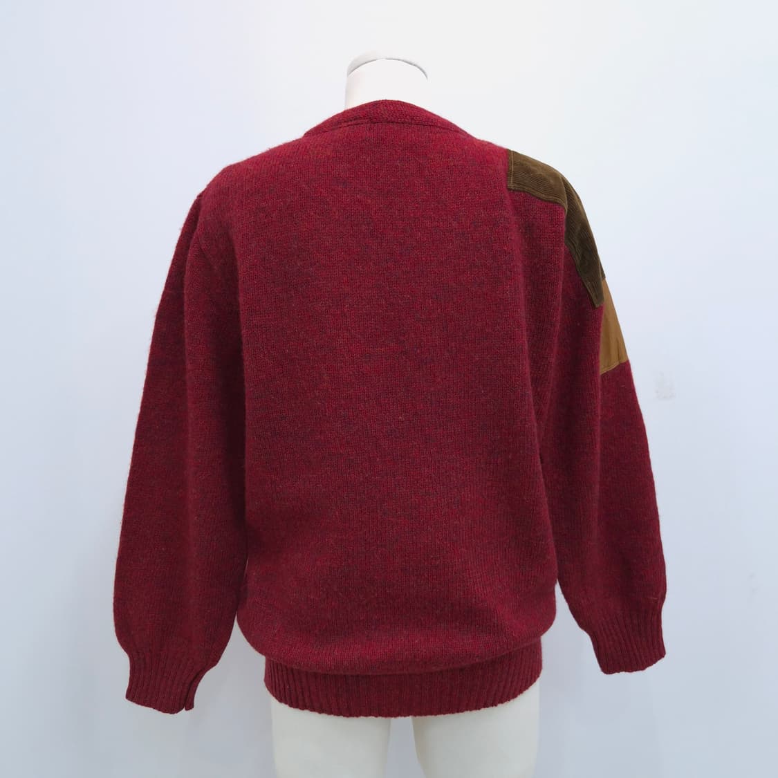 ixi:z 울 100% 헌팅 패치 니트 남녀공용 상품이미지8