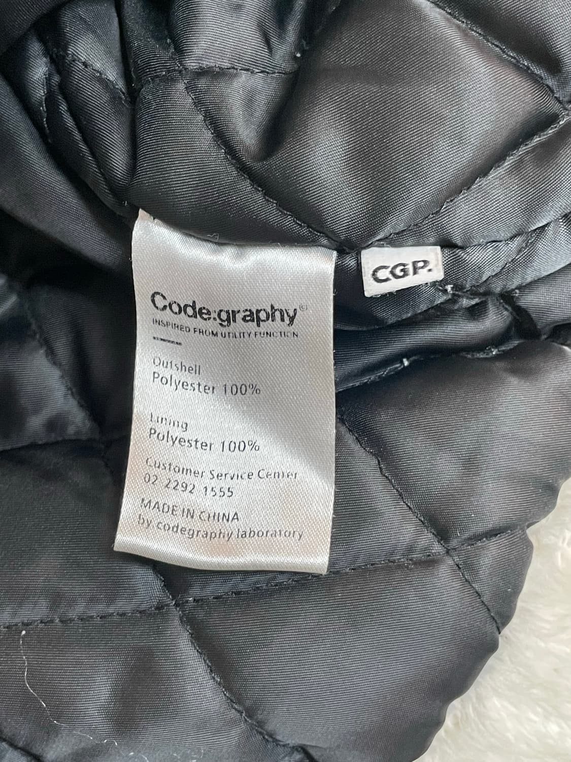 코드그라피 플리스 후드집업 상품이미지7