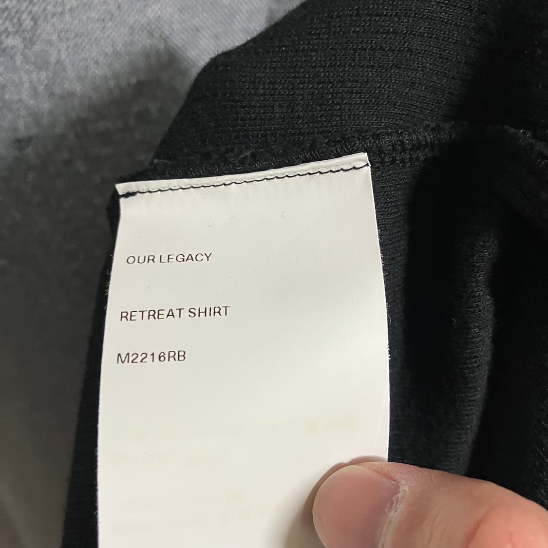 [46] 아워레가시 리트릿 니트 셔츠 상품이미지4