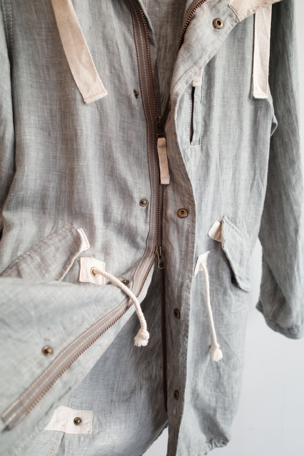 KU 리넨 피쉬테일 파카 (JAPAN FABRIC) 상품이미지6