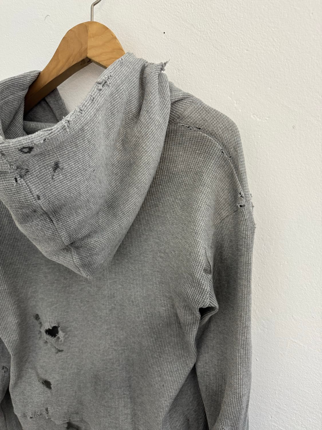 빈티지 커스텀 와플 후드집업 상품이미지8