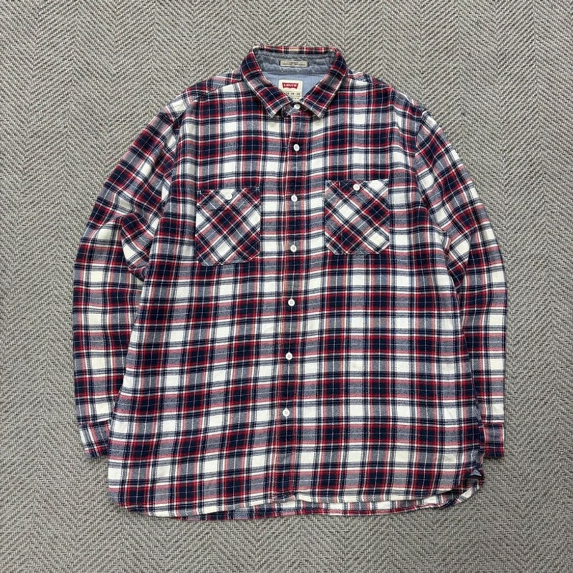 리바이스 체크 셔츠 v2391 상품이미지1