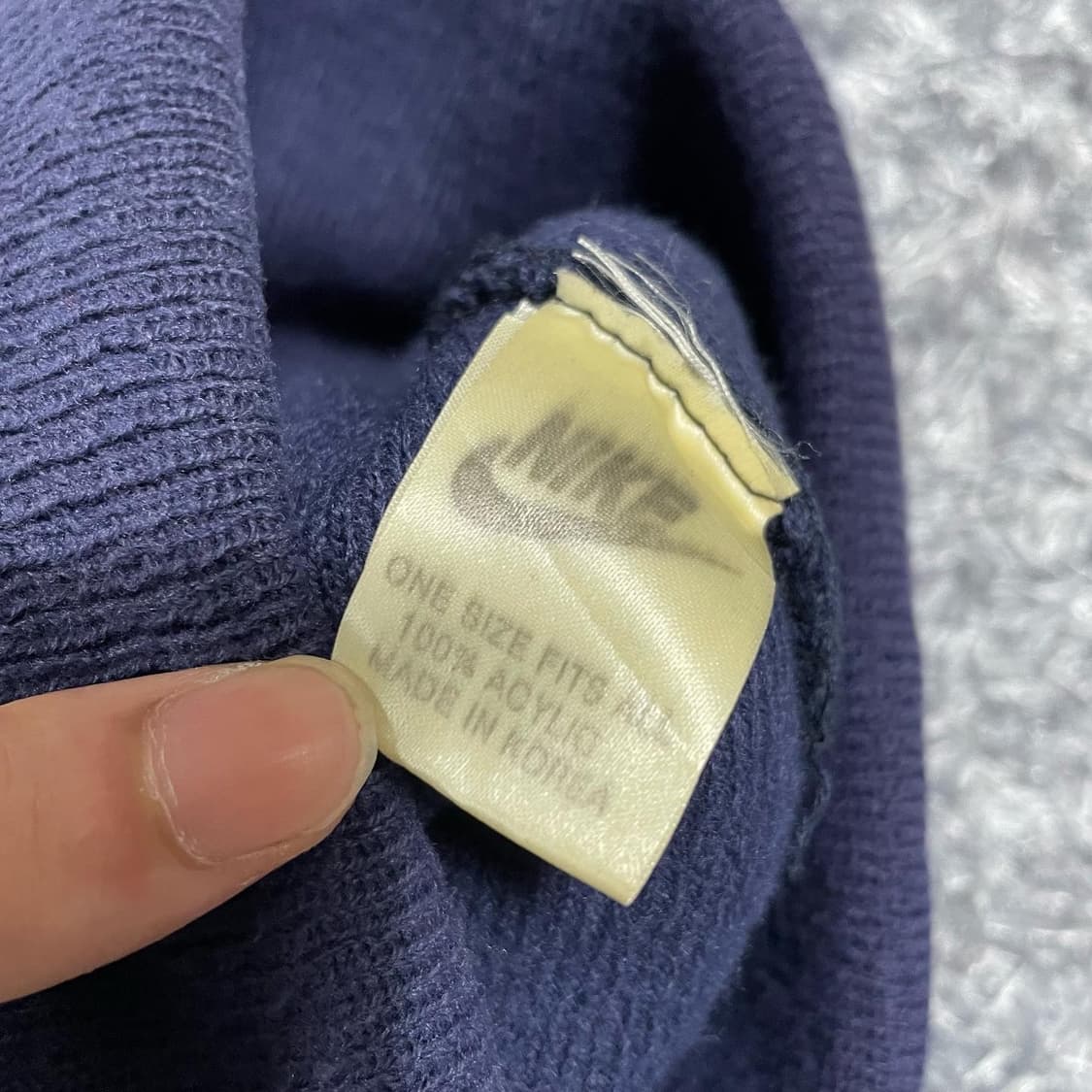 80-90s 나이키 레드스우시 비니 상품이미지3