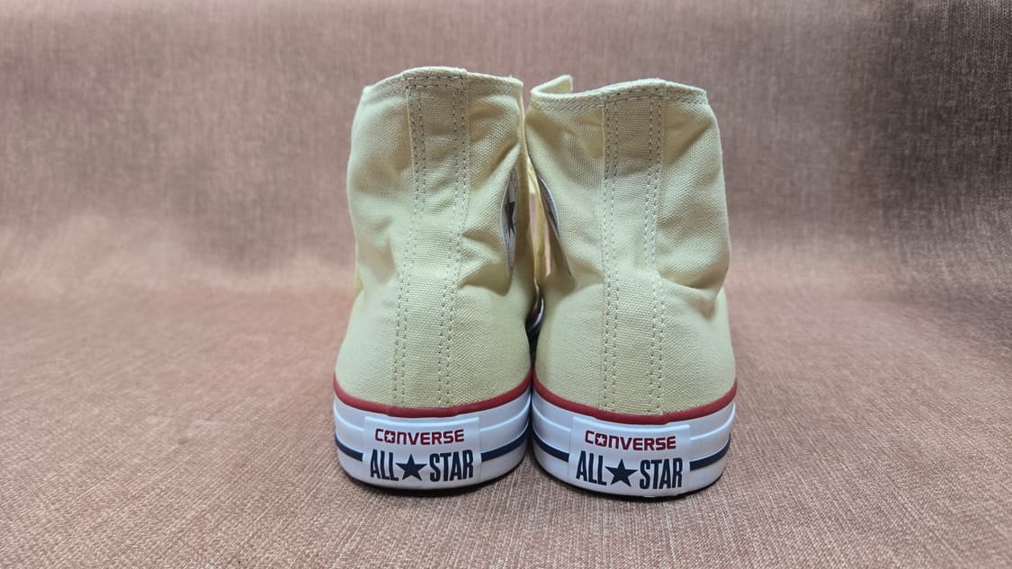 컨버스 일회착용 270mm-  척테일러 하이 연노랑 운동화 상품이미지5