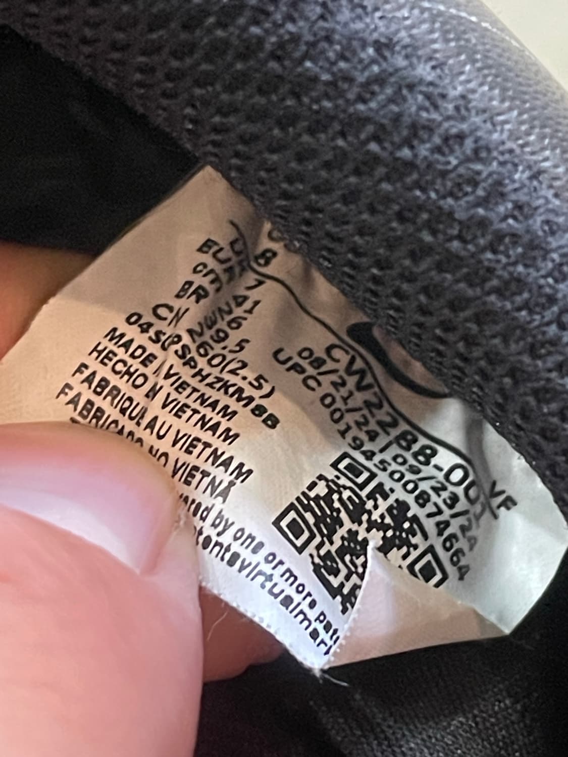 나이키 에어포스1 블랙 260 상품이미지10