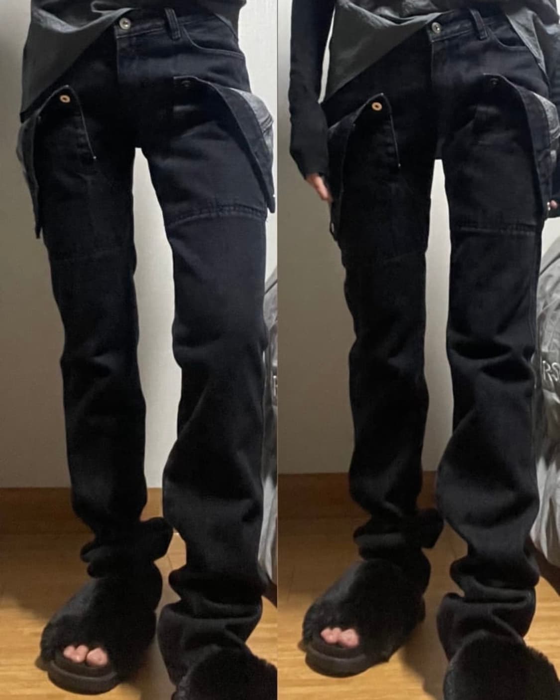 Ojos 오호스 더블 웨이스트 데님 상품이미지1