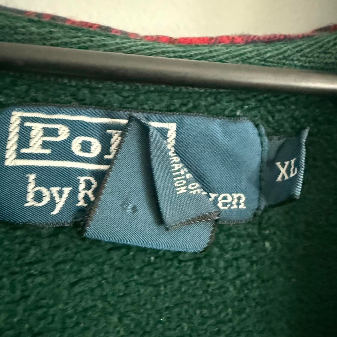  폴로 랄프로렌 빅 포니 후드 집업 다크 그린 상품이미지5