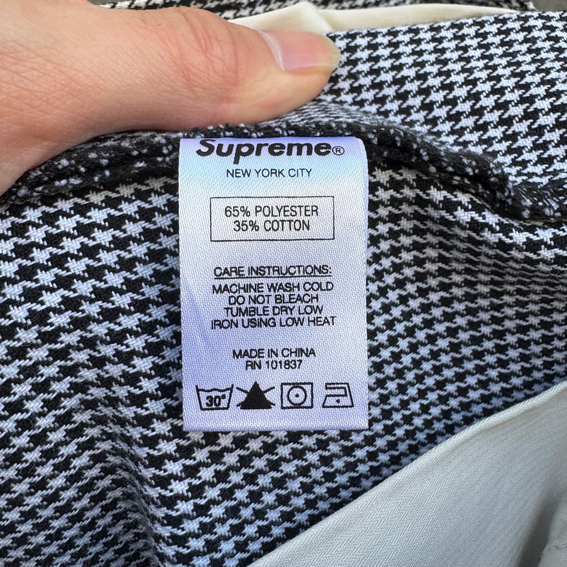 17fw 슈프림 지퍼 본디지 플라이트 팬츠 상품이미지9