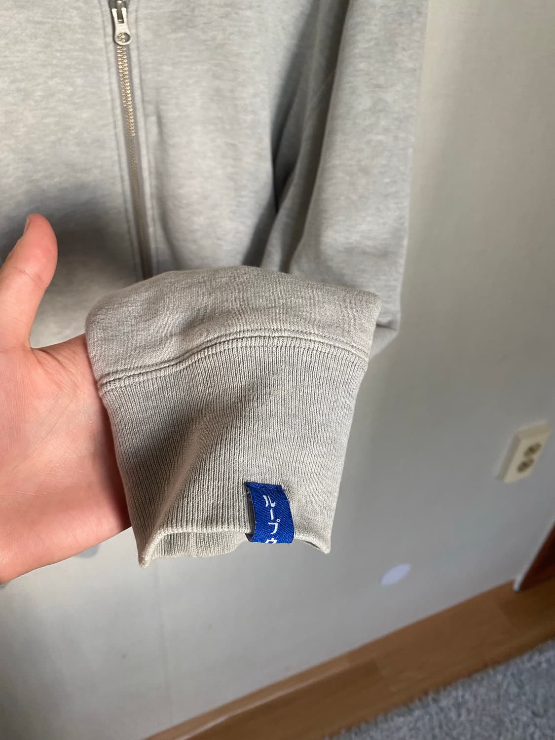 LOOPWHEELER Sweat zip up 상품이미지4