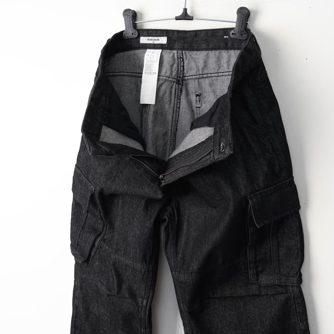 33/에잇세컨즈 카고 와이드핏 데님 팬츠 상품이미지5