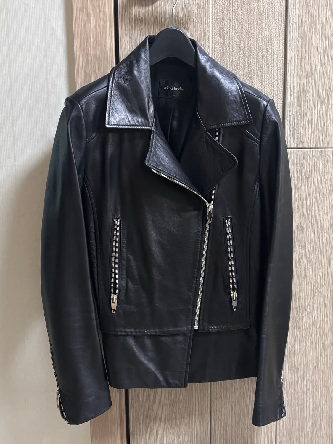 마인드브릿지 양가죽 라이더자켓 상품이미지2