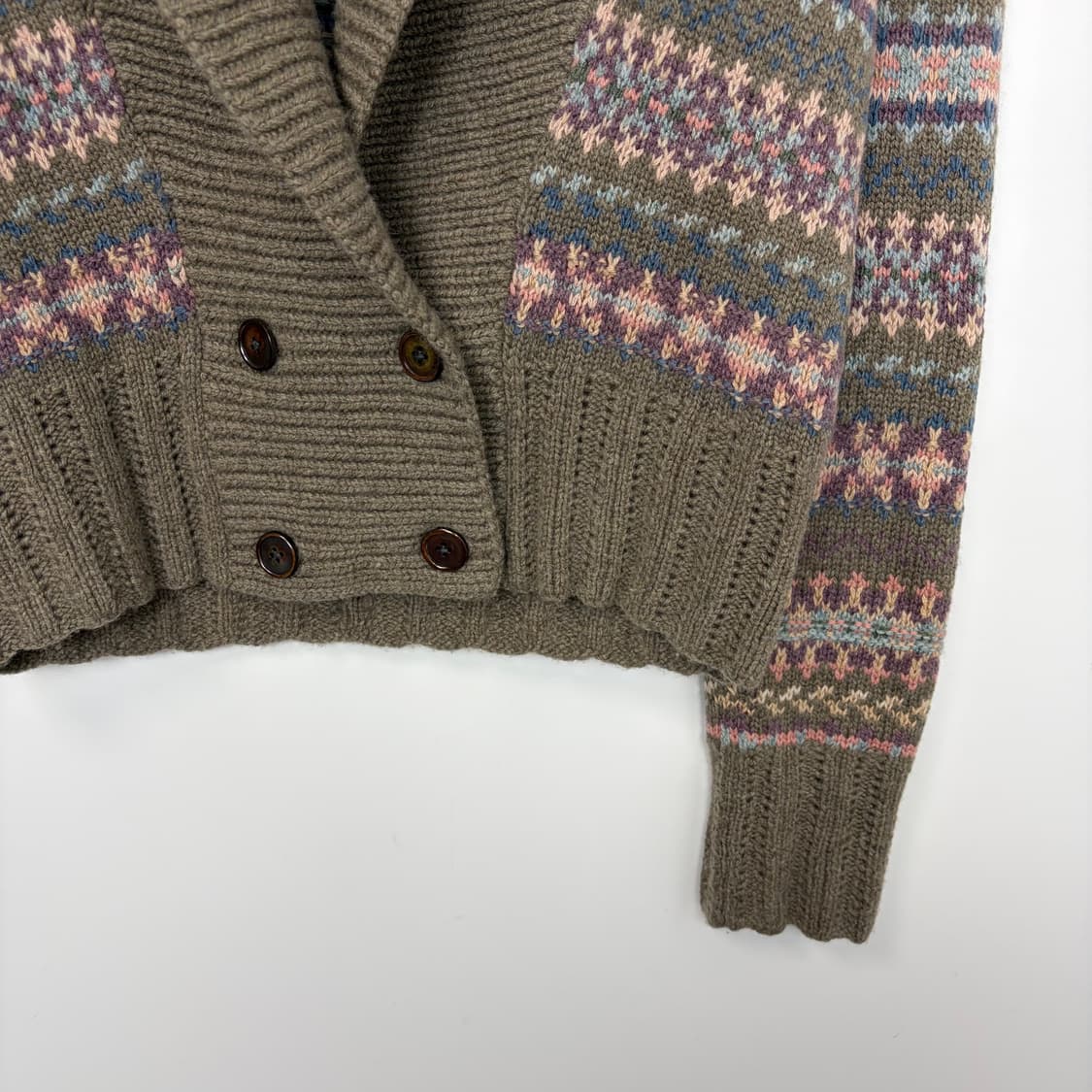 폴로 랄프로렌 노르딕 숄카라 니트 가디건 자켓 상품이미지5