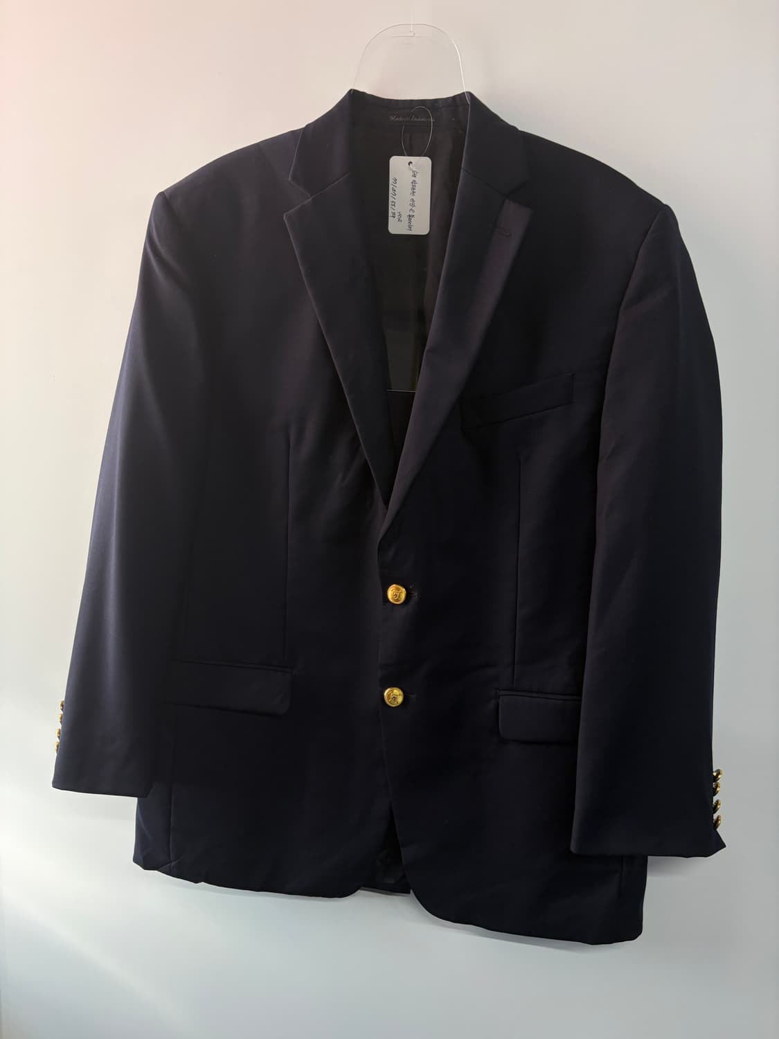 J1 랄프로렌 금장 네이비 블레이저 40R 상품이미지1