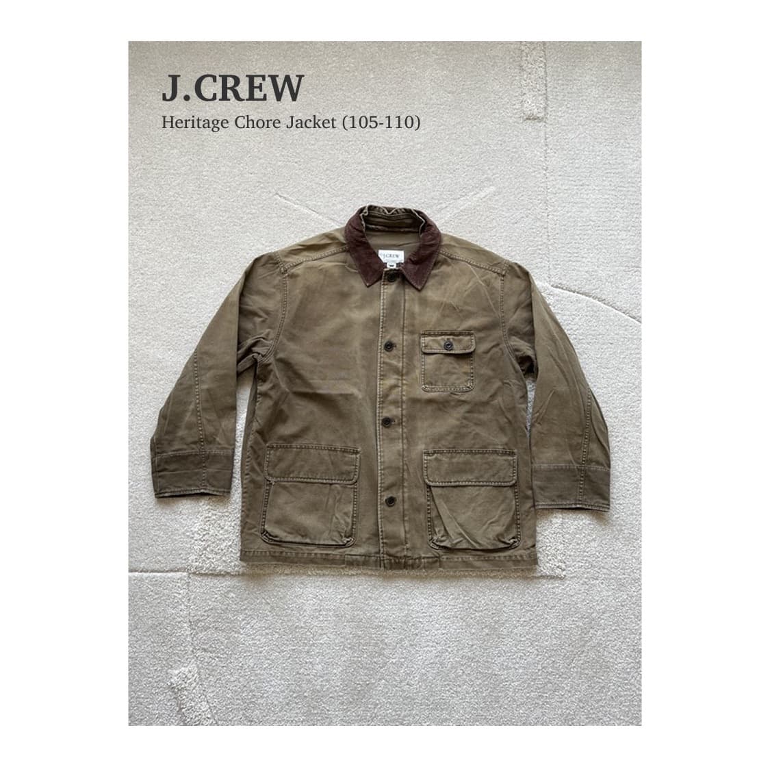 제이크루 헤리티지 초어 자켓 (105-110) 상품이미지1