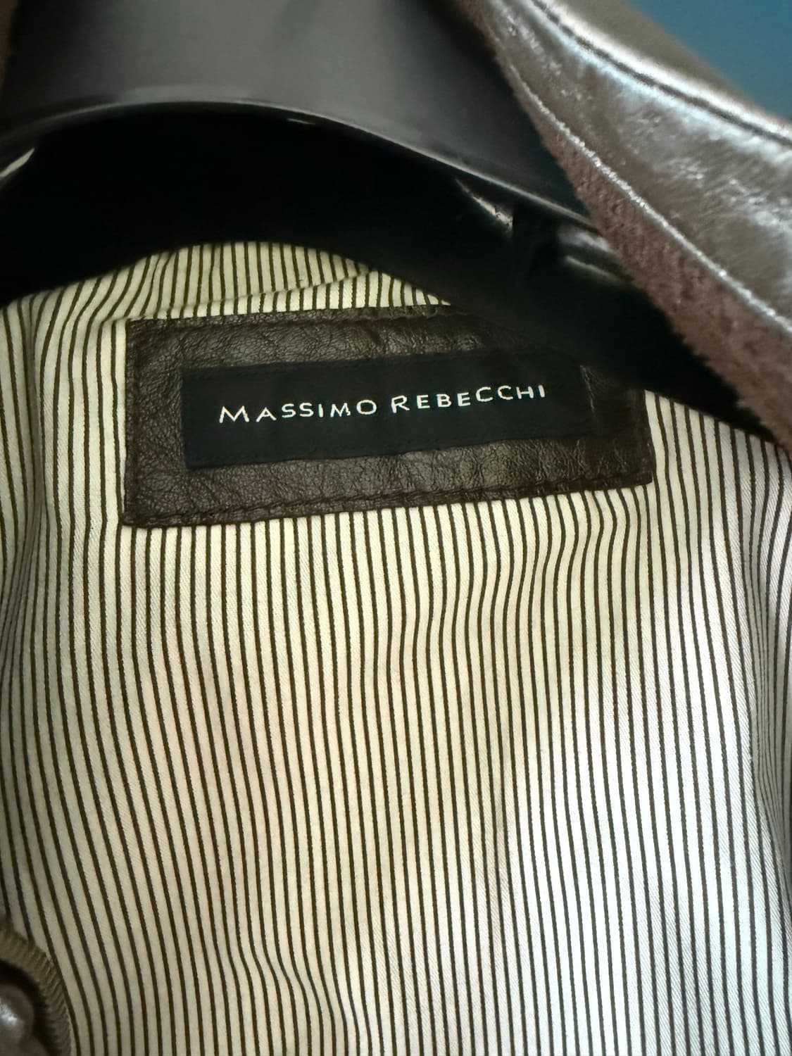 Massimo rebecchi Leather jacket 상품이미지3