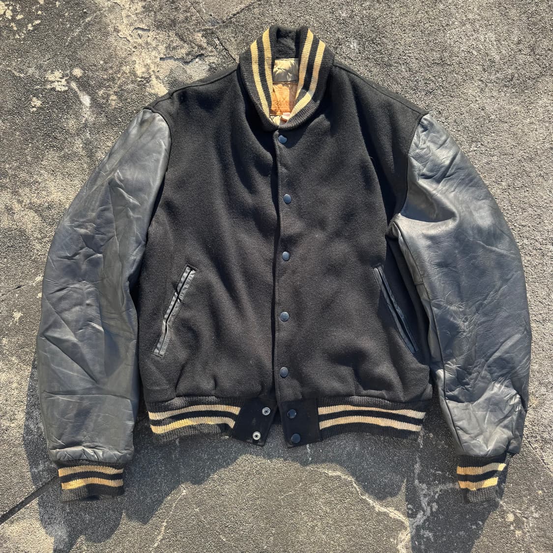 [L] 80s Golden bear 골든베어 Air Mail 바시티 자켓 상품이미지1