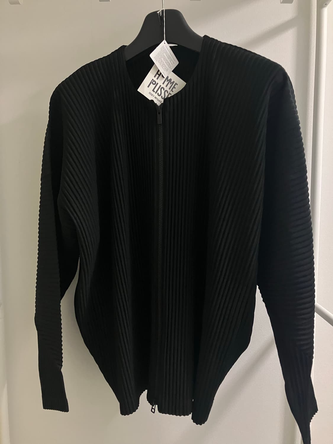 [4] 옴므플리세 JL116 검정 집업 homme plisse 상품이미지1