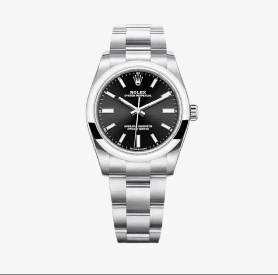 롤렉스 오이스터 퍼페추얼 34mm 124200 블랙 상품이미지1