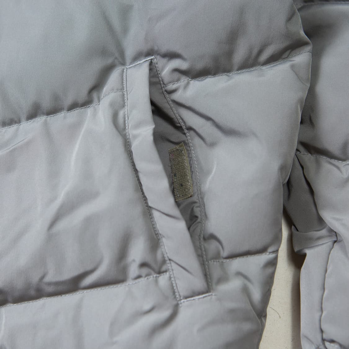 90s 스투시 푸퍼 자켓 실버 상품이미지5