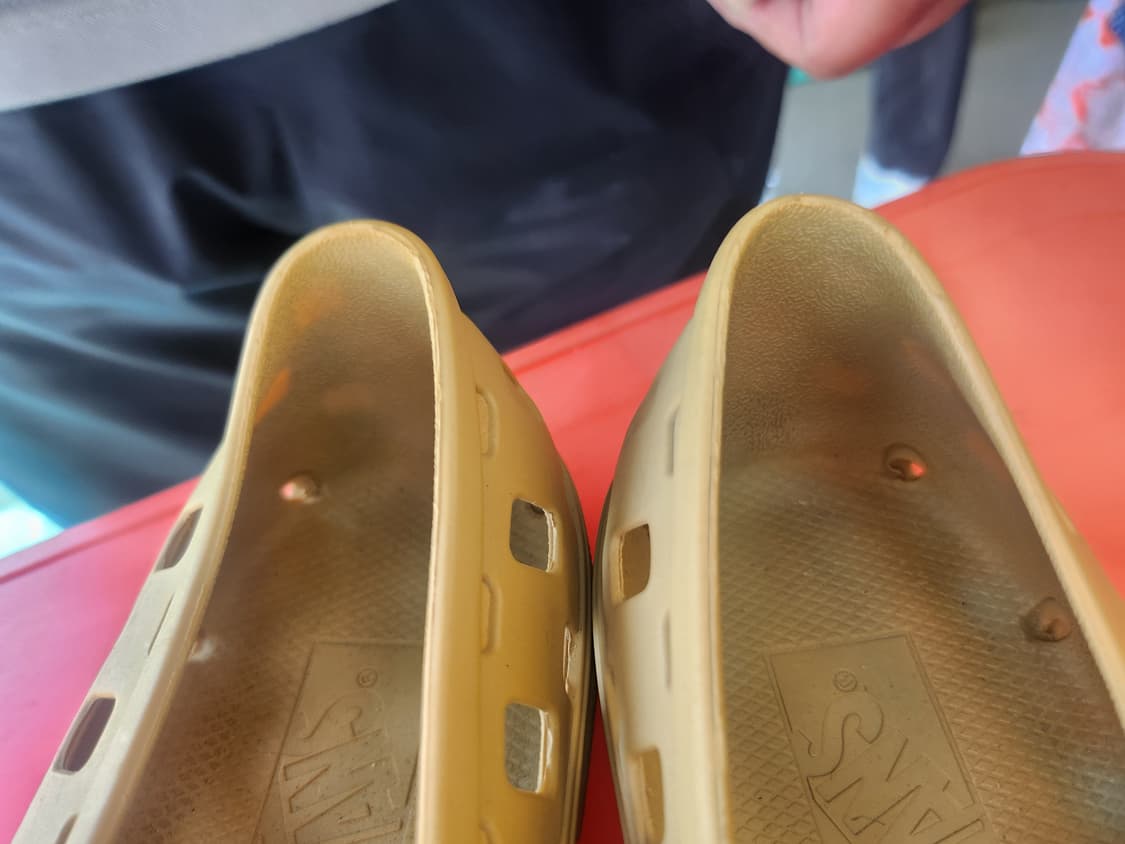 반스(vans) 슬립온 트랙 머스타드 골드 260 사이즈 샌들 아쿠아슈즈 상품이미지6