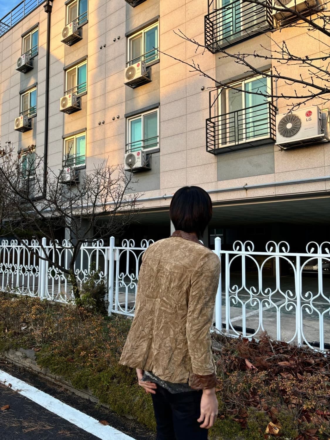 Leopard Detail Suede Jacket 상품이미지5