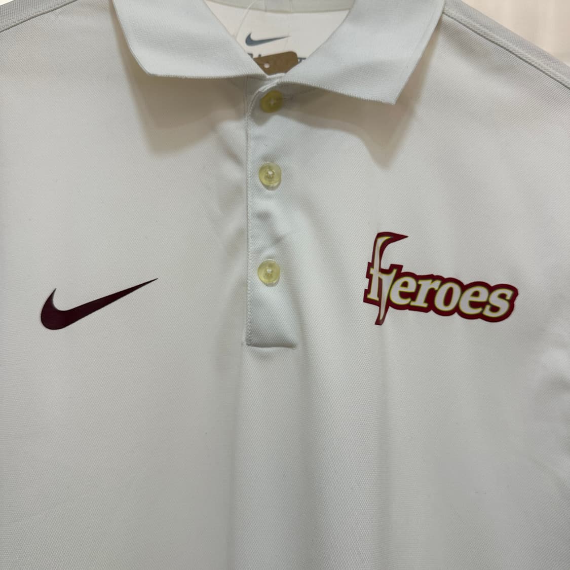 나이키 히어로즈 반팔 카라티 상품이미지3