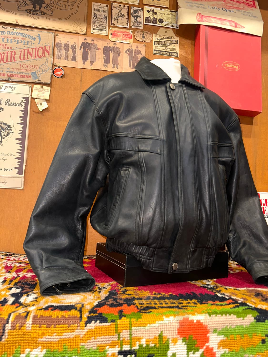 ( L-XL ) 가죽자켓 양가죽자켓 레더자켓 봄버자켓 a2가죽자켓 상품이미지2