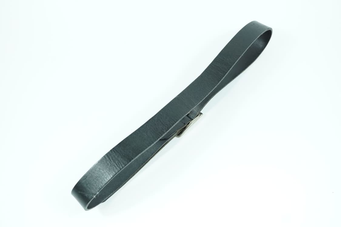 넘버나인 빈티지 블랙 레더 벨트 상품이미지2