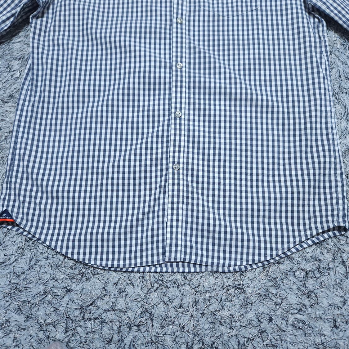 슈퍼드라이) XL 남자 체크셔츠남방 / 왕눈이샵 상품이미지5