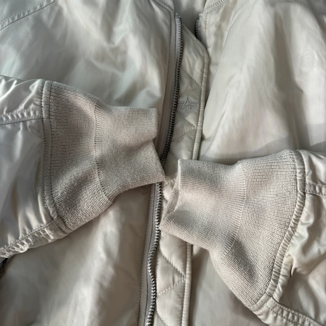 알파인더스트리 MA1 아이보리 M 상품이미지8