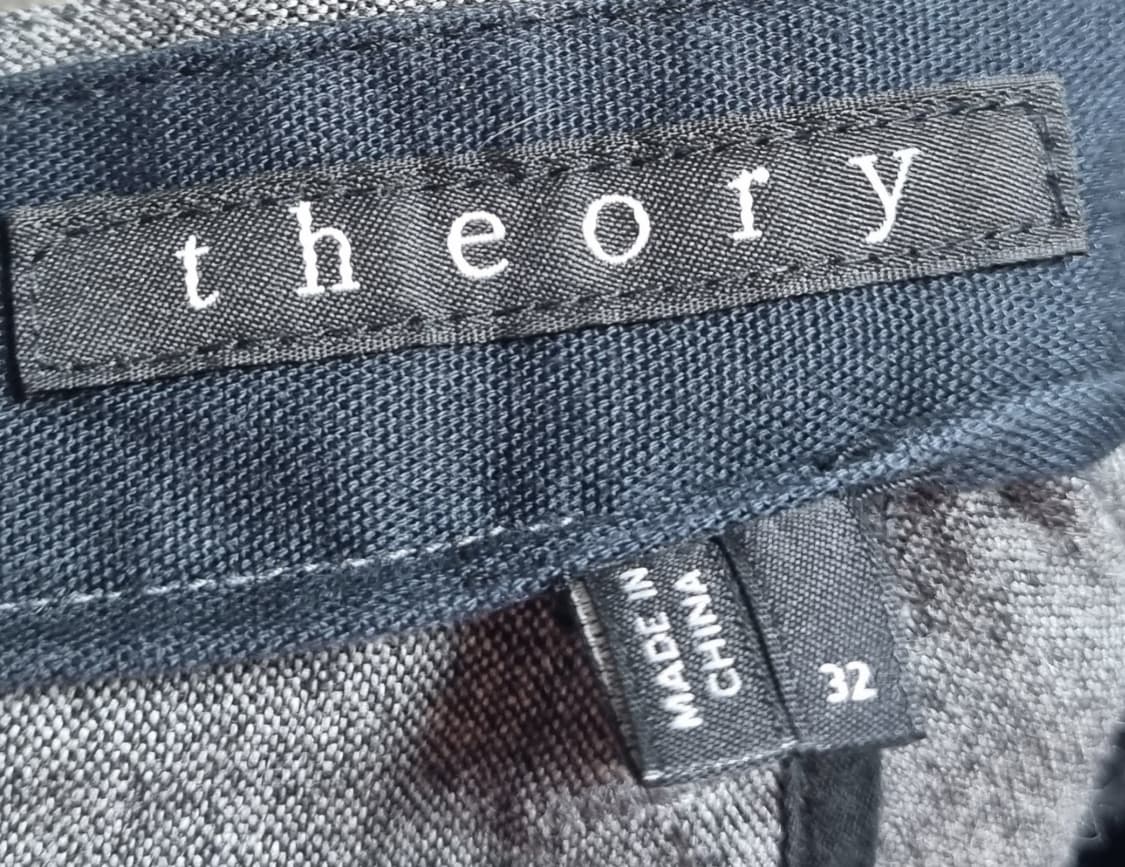 32) theory 띠어리 다크그레이 슬랙스 상품이미지3