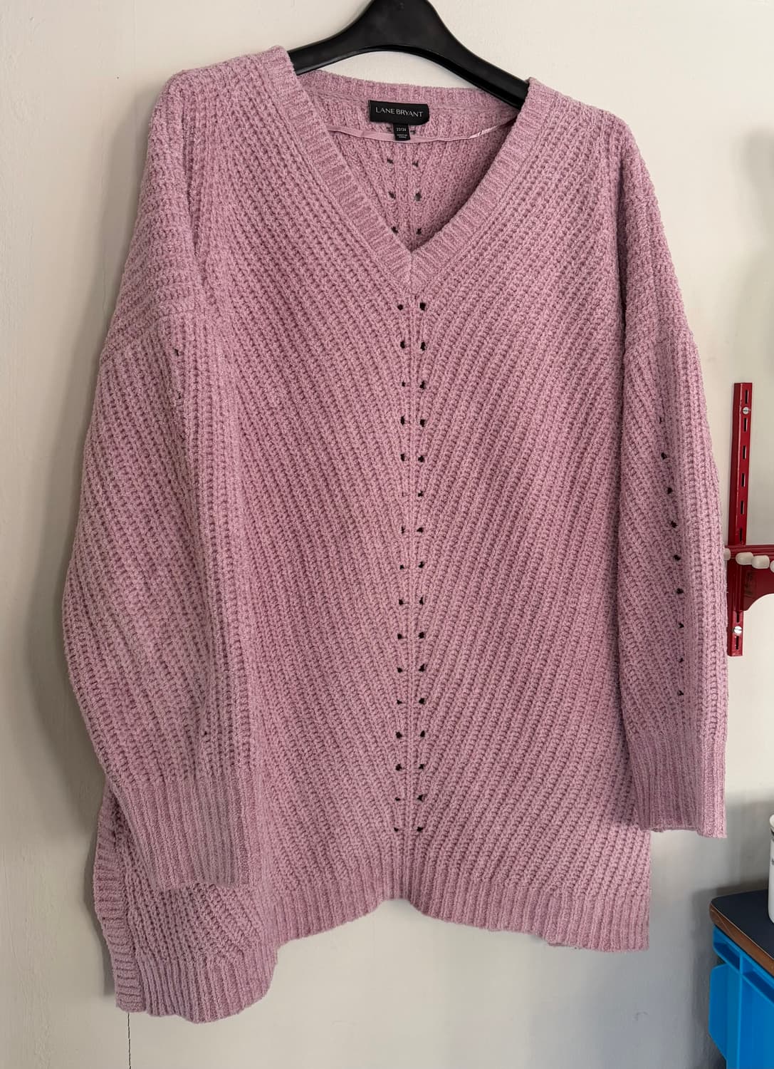 레인브라이언트 LANE BRYANT 셔닐 튜닉 스웨터 (플러스 사이즈)  상품이미지1