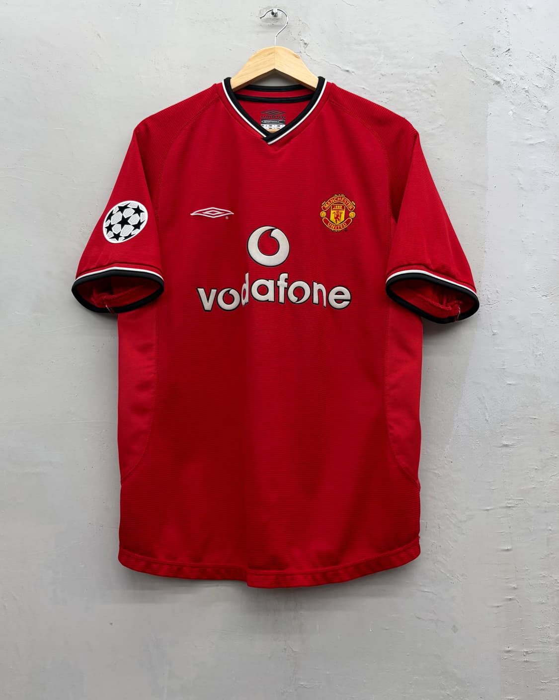 엄브로 00-02 맨체스터 유나이티드 홈 챔스킷 데이비드 베컴 상품이미지4