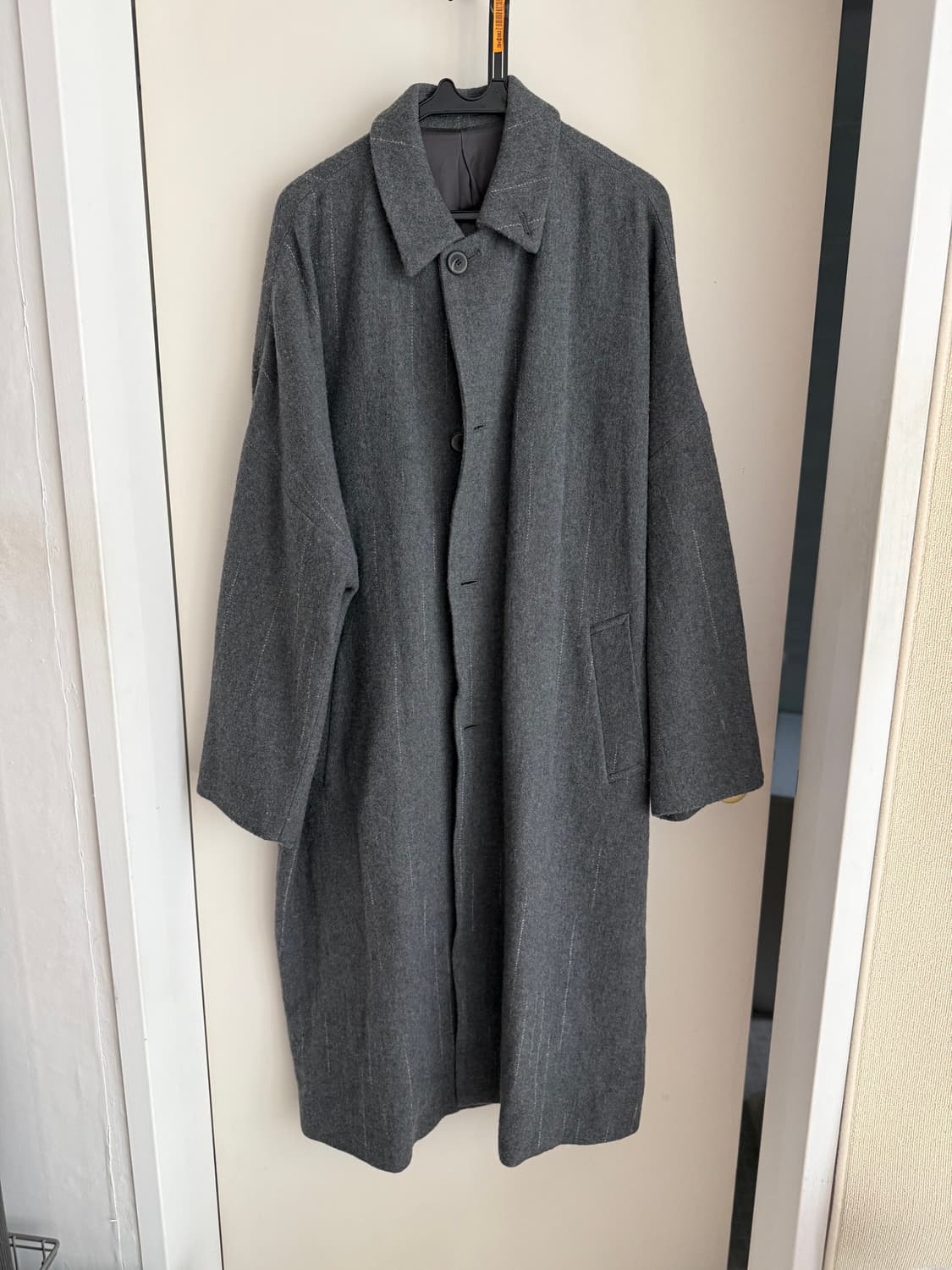YOKO SAKAMOTO 23AW Kasuri Overcoat 상품이미지4