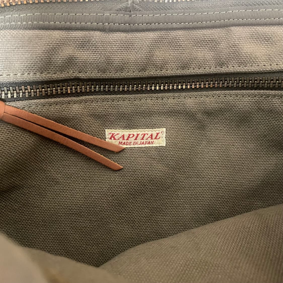 캐피탈 No.6 스너프킨 백 카키 상품이미지3