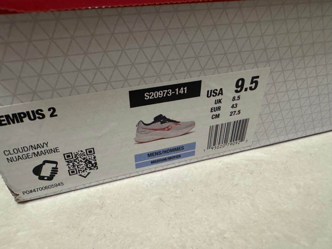 써코니 템퍼스2 러닝화 275 상품이미지5