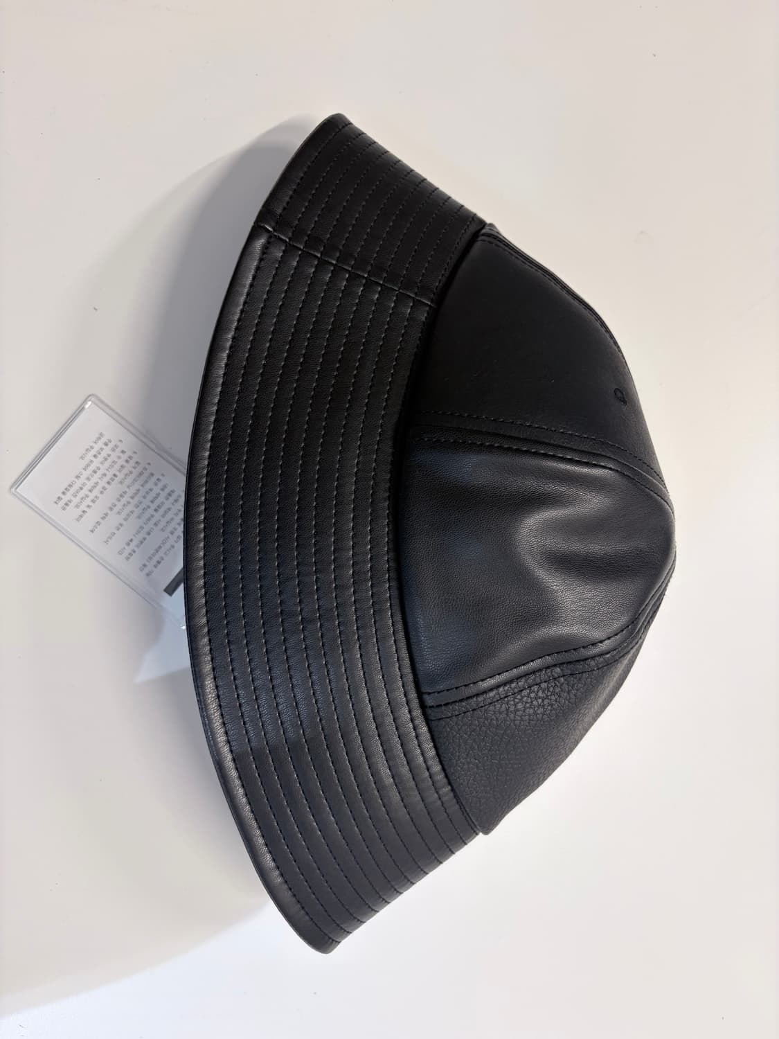 꼼데가르송 옴므 Synthetic Leather Bucket Hat 상품이미지1