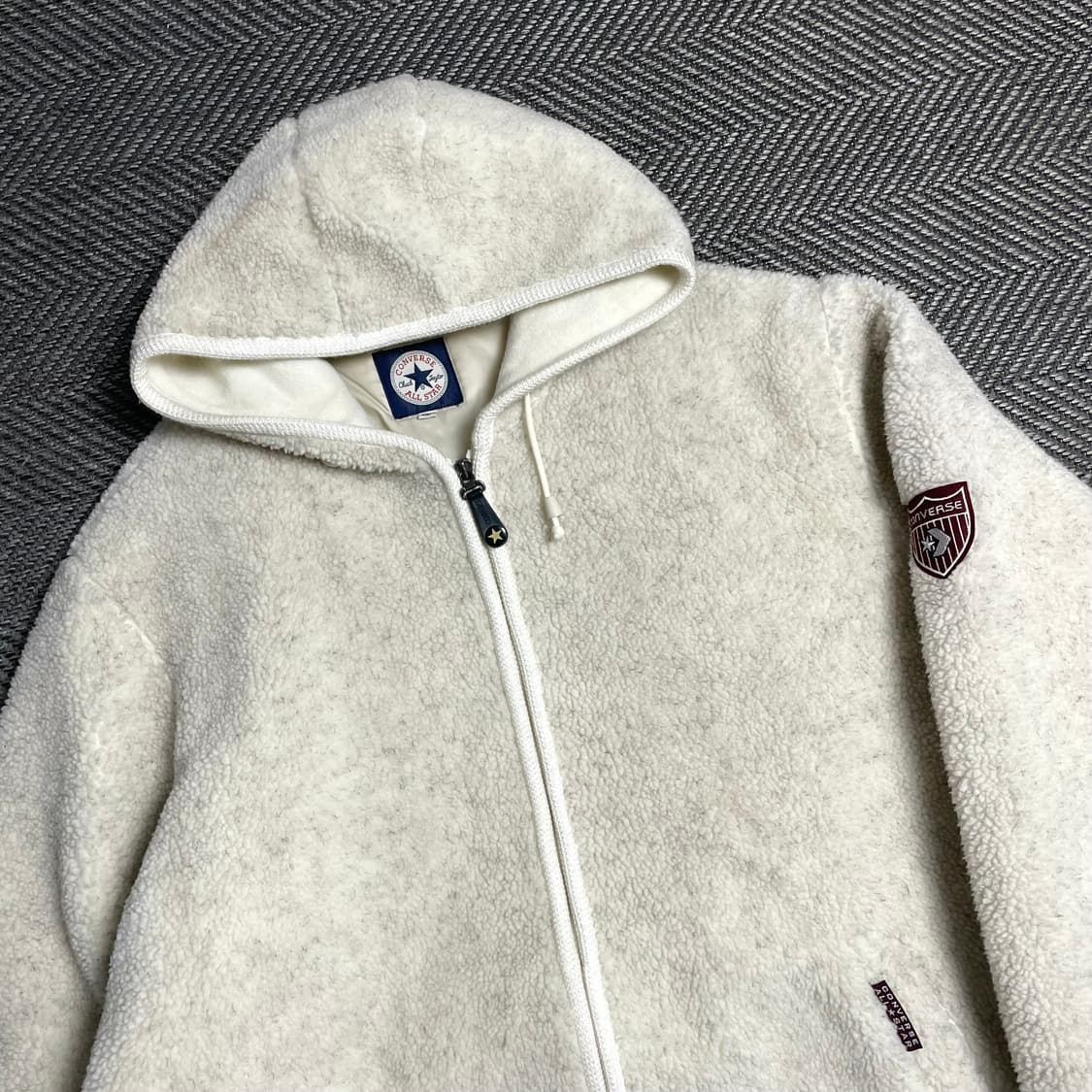 컨버스 척테일러 빅로고 쉐르파 플리스 후드 점퍼o 5391 상품이미지4