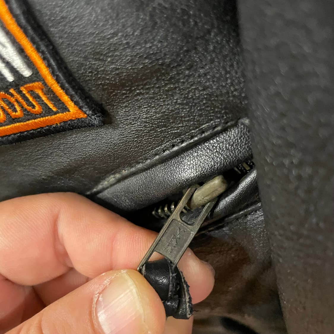 할리데이비슨 플레임 레더바이커  상품이미지5