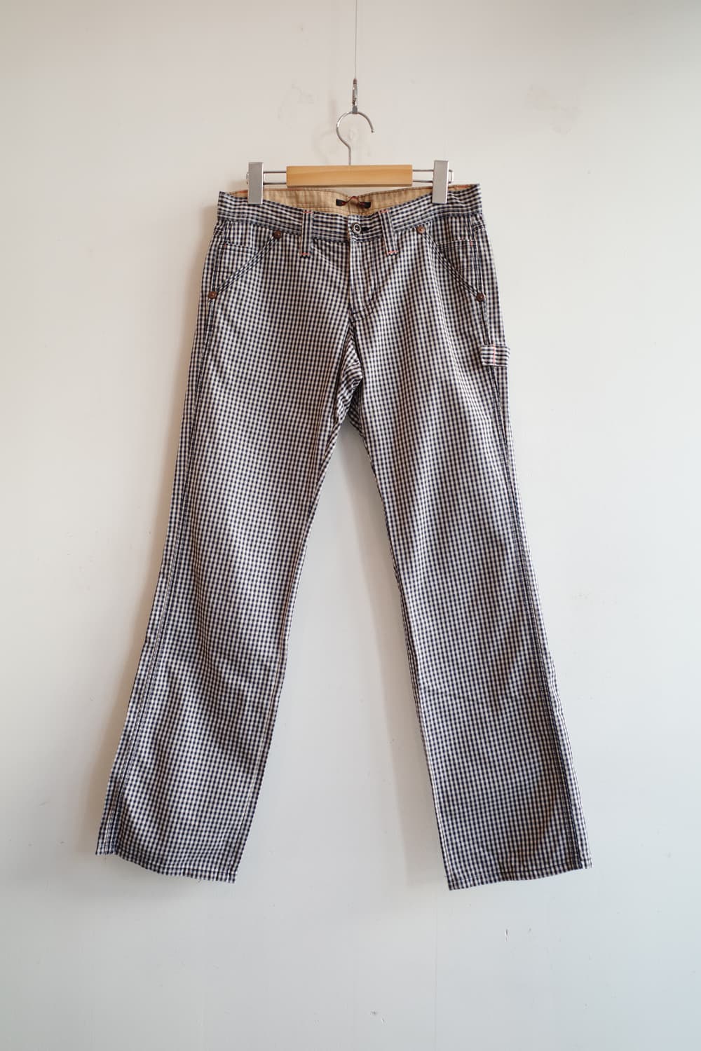 Japan brand 깅엄체크 워크팬츠 (made in Japan) 상품이미지1