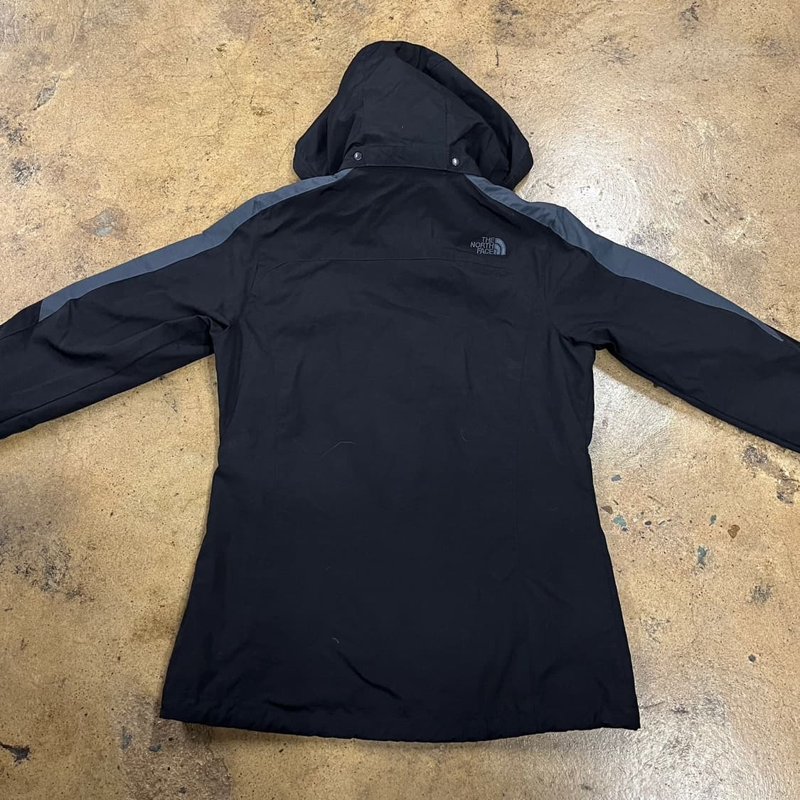 [정품/S] 노스페이스 블랙 바람막이 후드 자켓 b10 상품이미지4