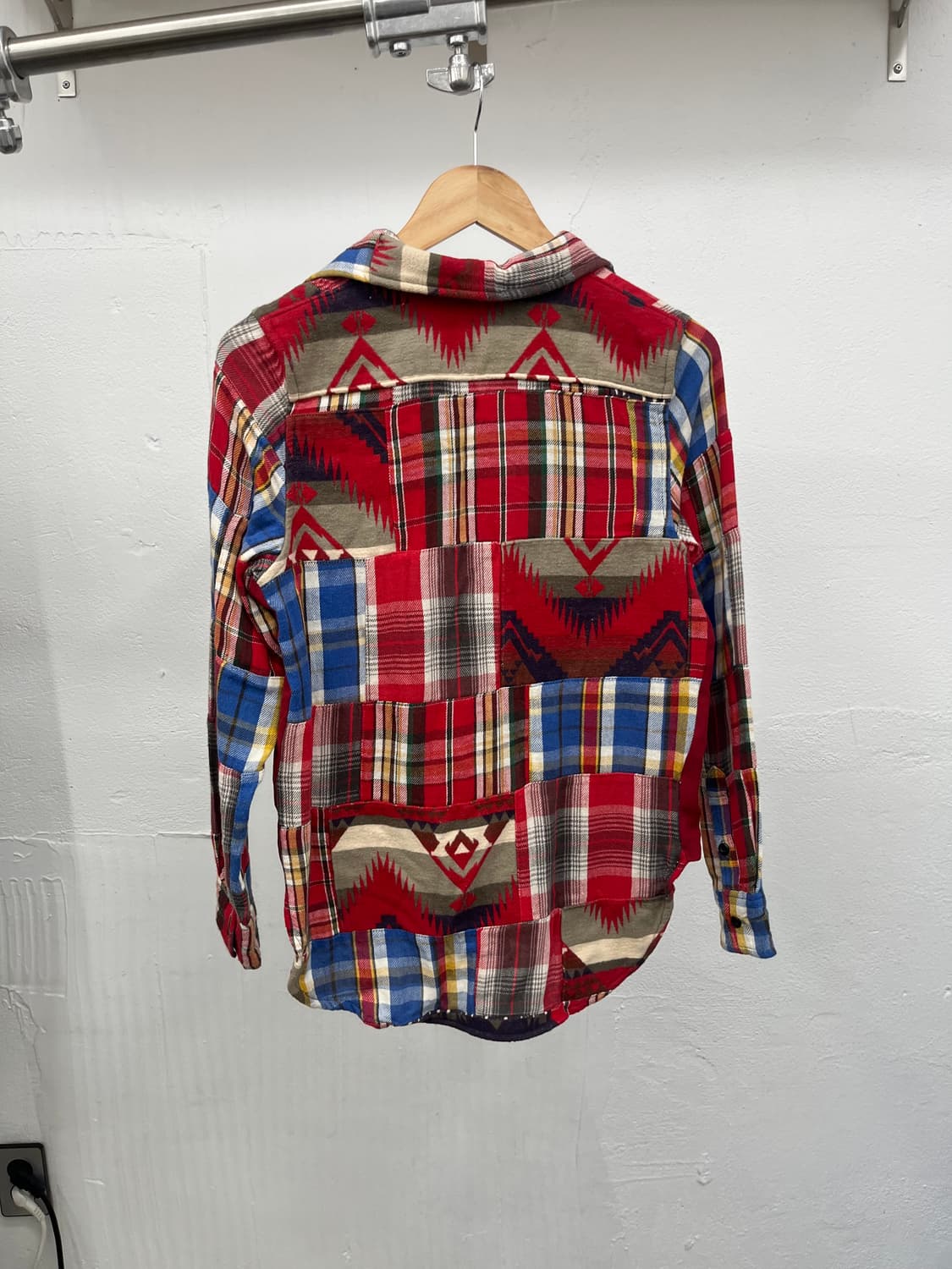 ~66)DENIM & SUPPLY PATCH WORK 셔츠 상품이미지4