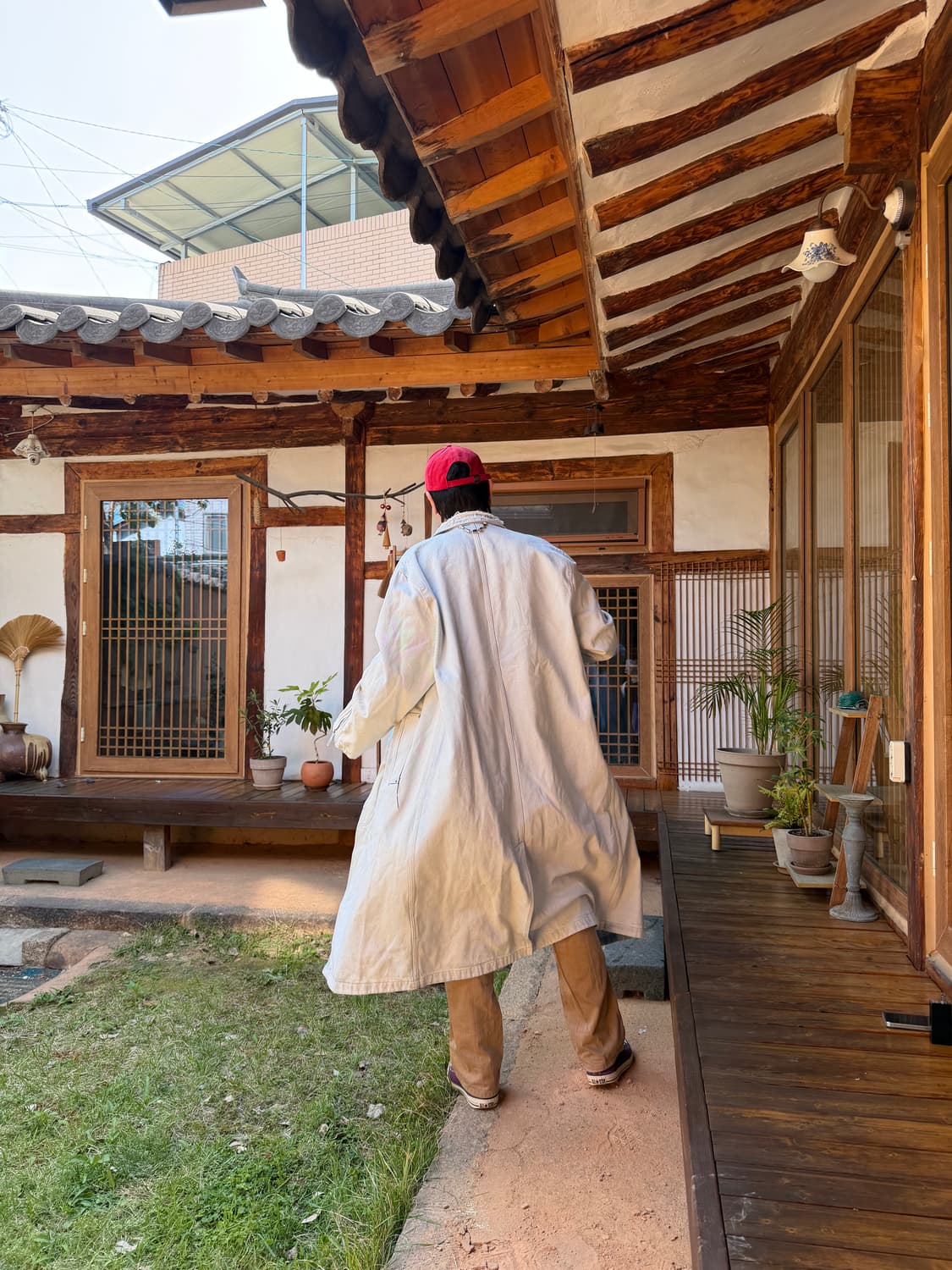 032c 데님 연청 롱바바리 상품이미지5